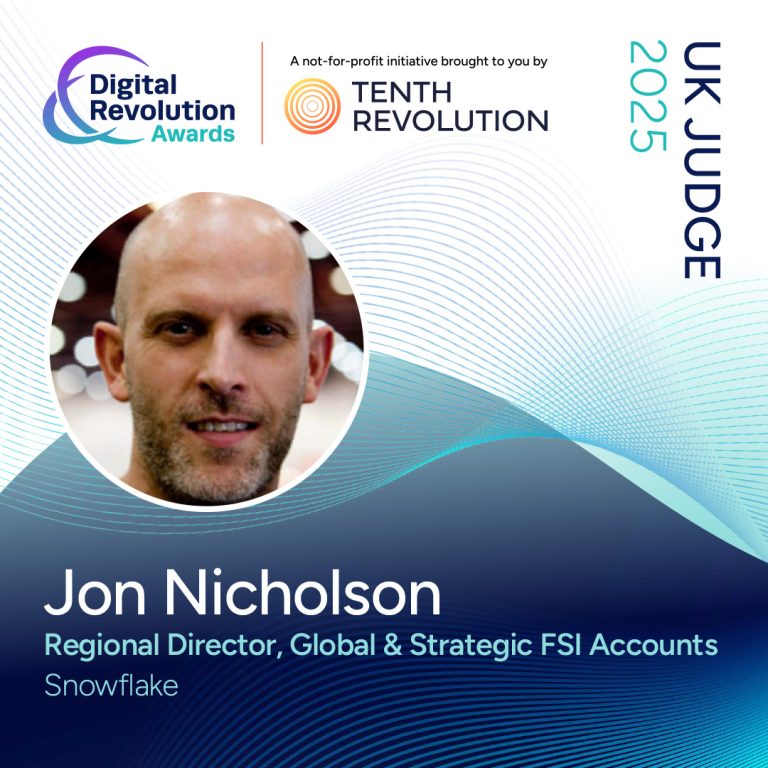 2025 UK Judge (Jon Nicholson) Digital Revolution Awards